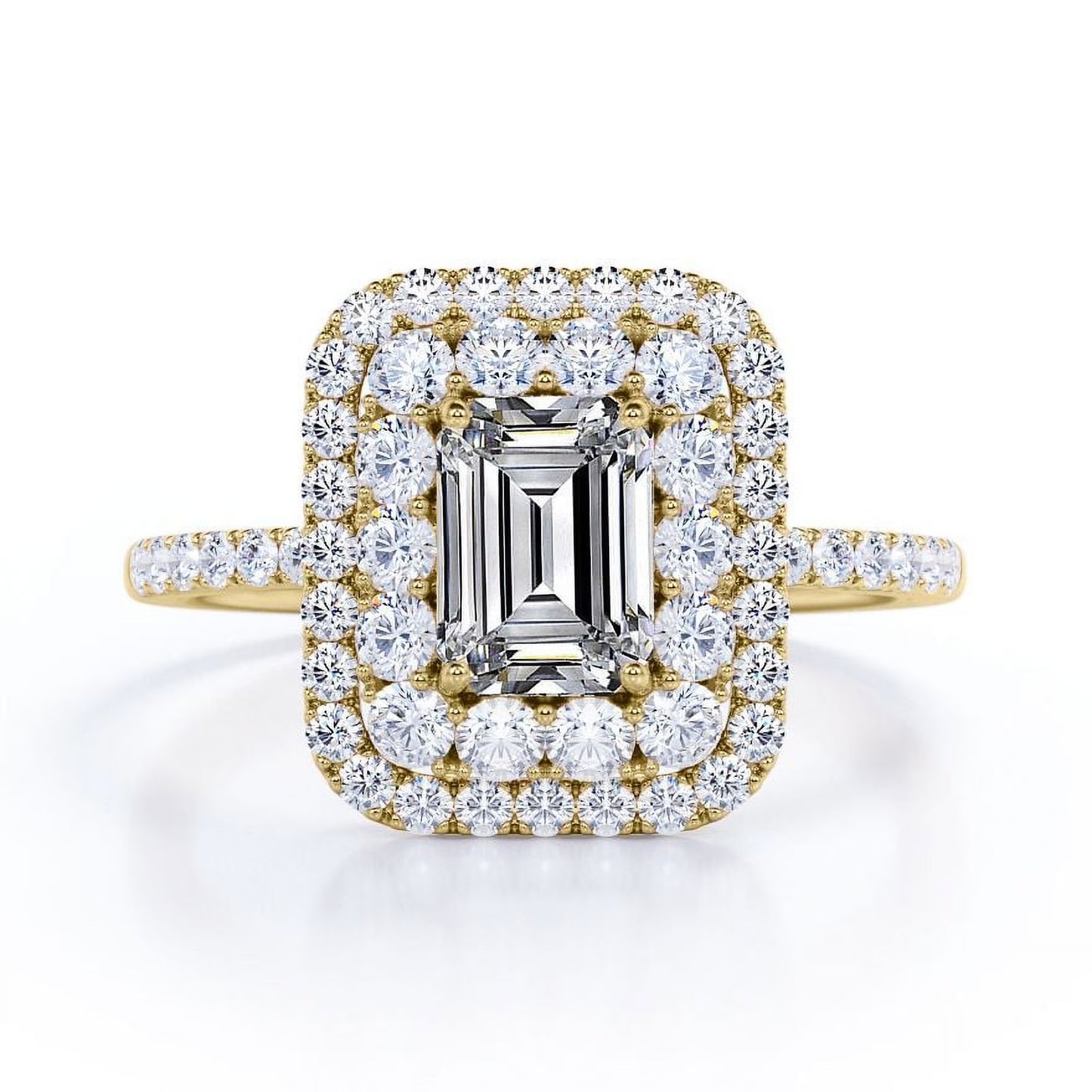 Cluster Engagement Ring