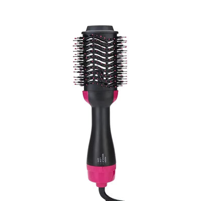 4 in 1 Hot Air Brush Styling Comb One-Step Heating Comb Hair Straightening Brush for Straight Curly Professional Hair Dryers