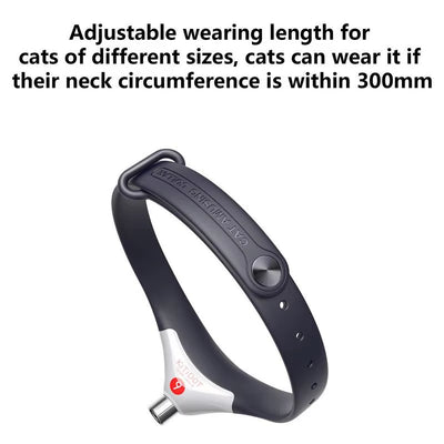 Wearable Cat Toys with LED Lights Pet Smart Cat Laser Collar Cat Toys Electric Smart Amusing Collar for Kitten Interactive Cat