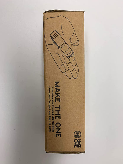 IR Torch 3 Watt 850NM Infrared Light Night Vision Flashlight Torch - Infrared Light Is Invisible to Human Eyes - to Be Used with Night Vision Device (NOT Include Battery)