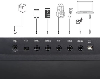 Medeli Electronic Piano M211 Electronic Organ M15 Introduction Children Organ 61KEYS Strength Keyboard