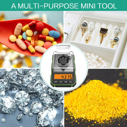 High Precision Professional Electronic Scale 50G/0.001G Digital Gold Jewelry Milligram Scale Mini Electronic Balance Scale