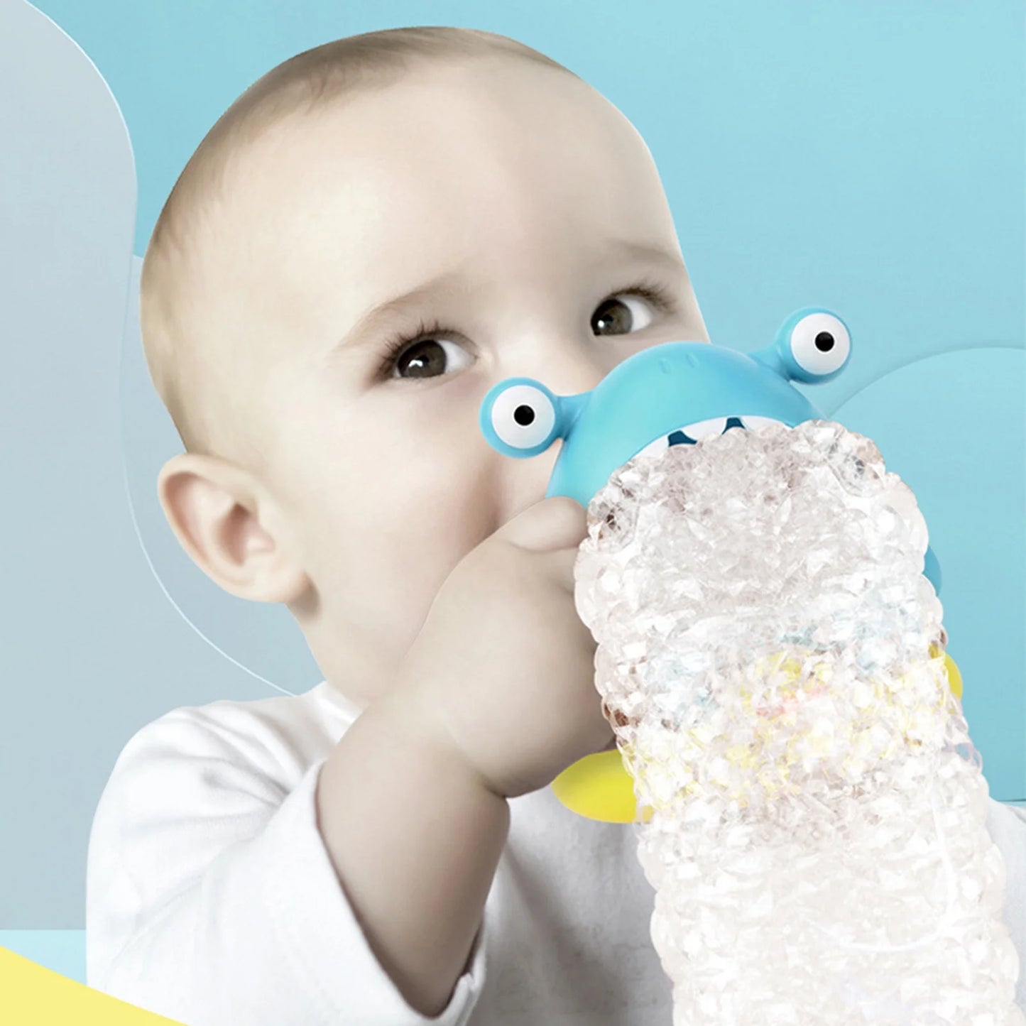 Bubble Machine Baby Bath Toy Creative Bubble Maker with Blowpipe Blower