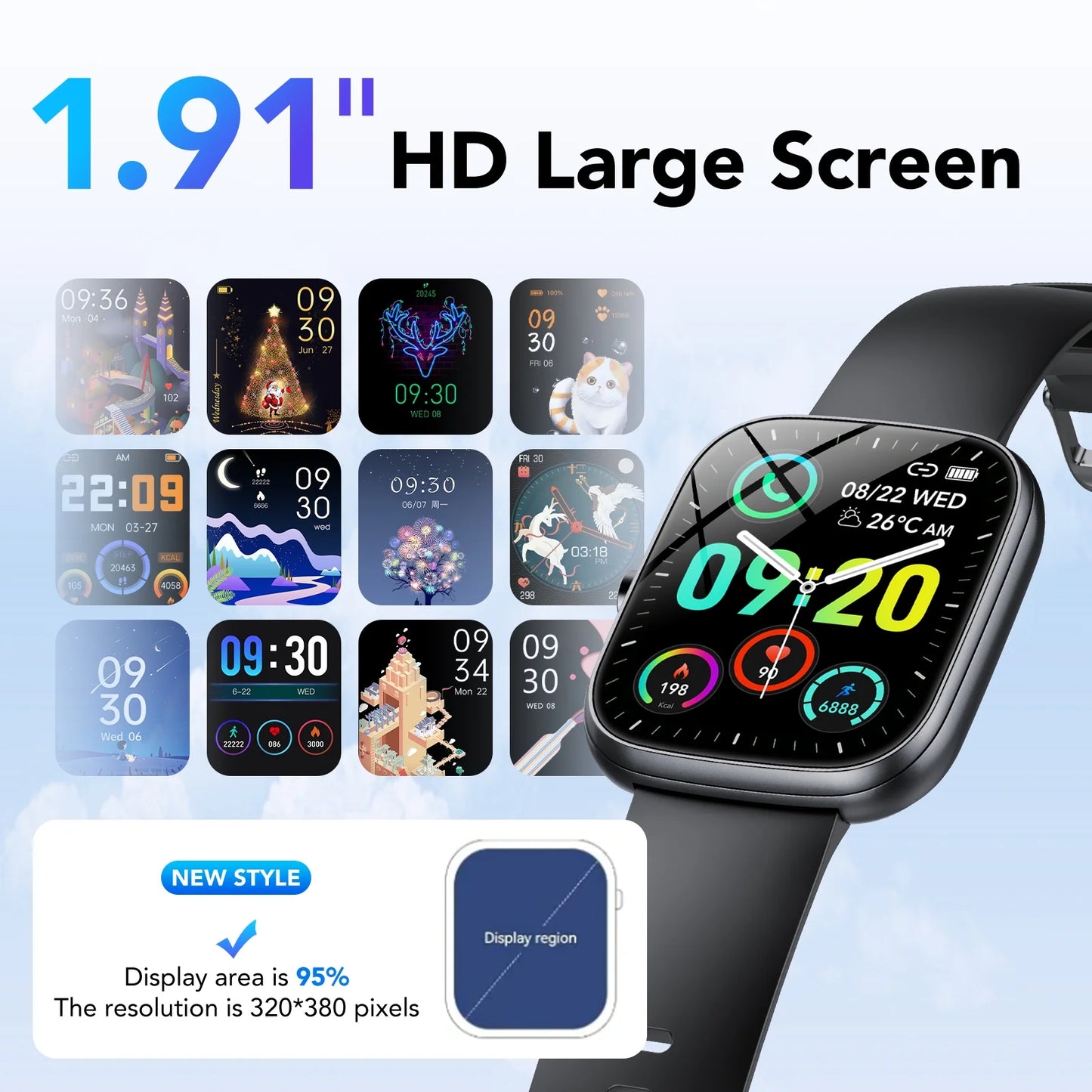 Smart Watch for Android and IPhone