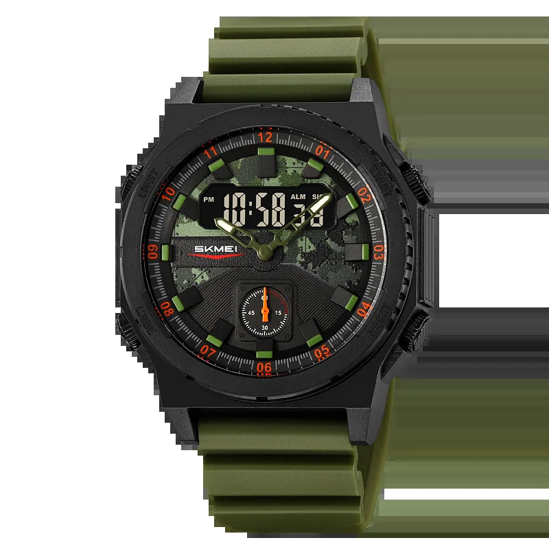 2355 Electronic Watch for Man Fashion Sport Digital Wristwatch 3Time Chronograph Outdoor Waterproof Electronic Clock