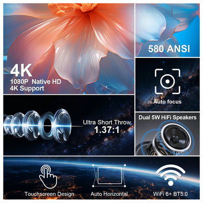 Auto Focus Smart Projector Android