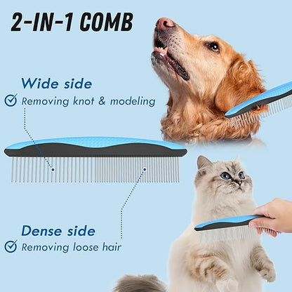 Pet Grooming Combo for Cats and Dogs