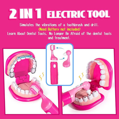 Girls Dentist Play Set