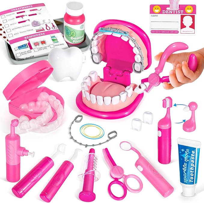 Girls Dentist Play Set