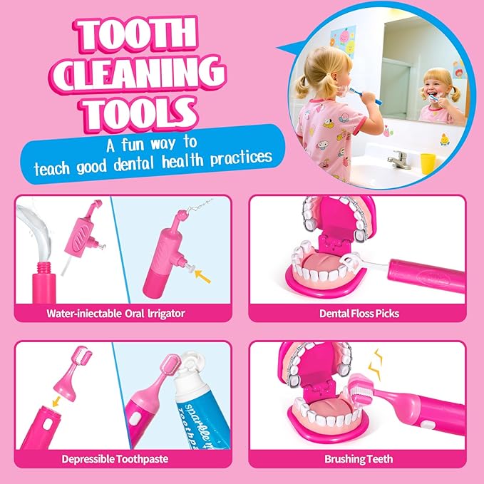 Girls Dentist Play Set