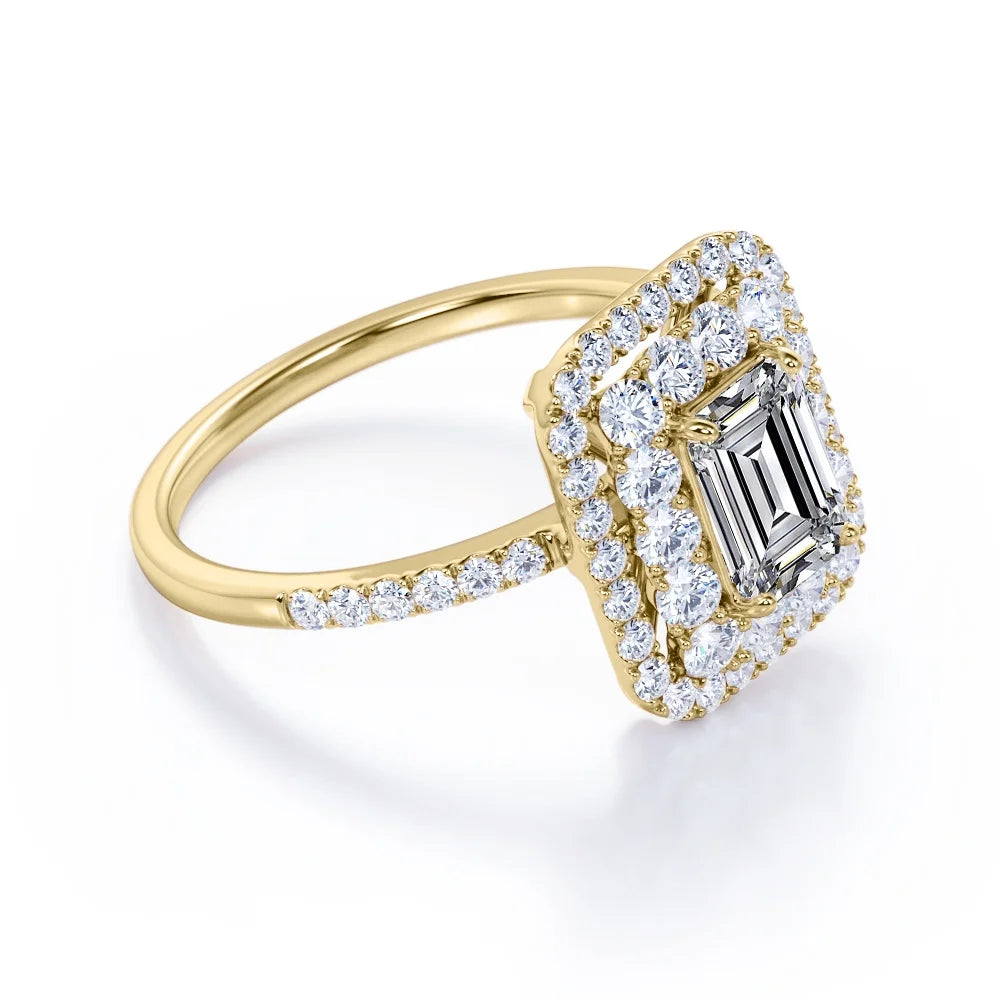 Cluster Engagement Ring