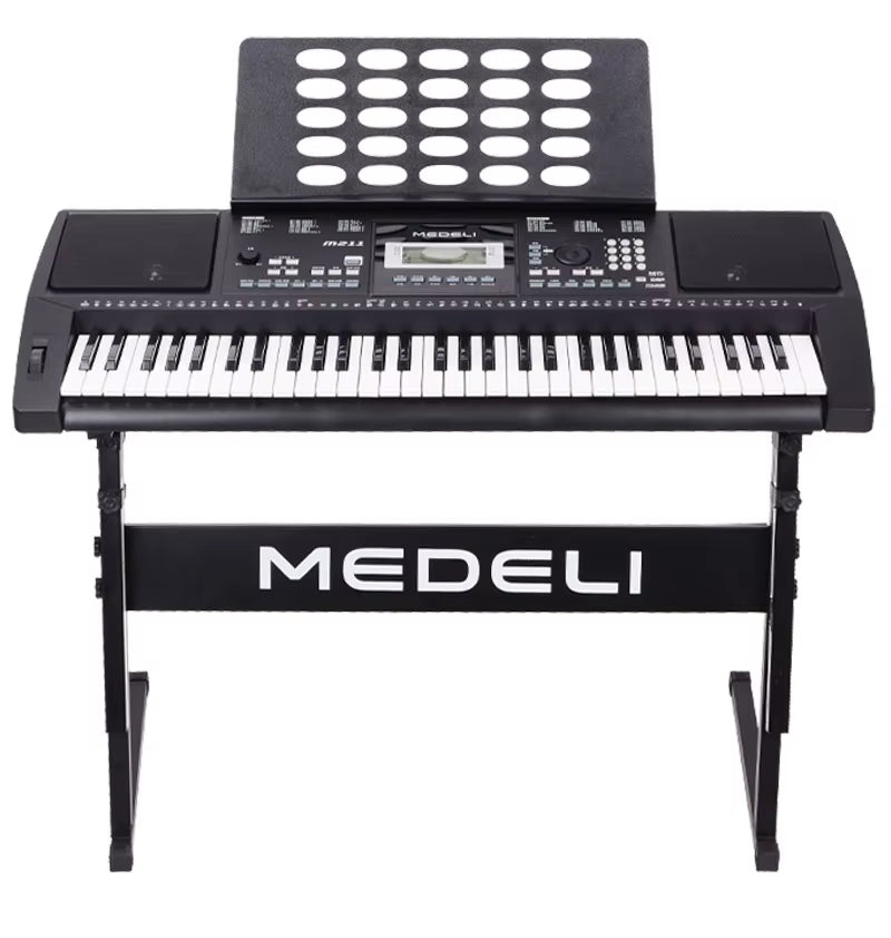 Medeli Electronic Piano M211 Electronic Organ M15 Introduction Children Organ 61KEYS Strength Keyboard