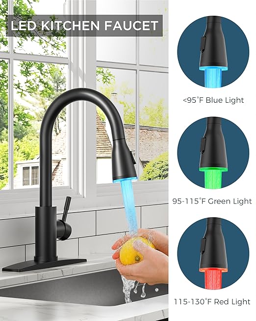LED Kitchen Faucet