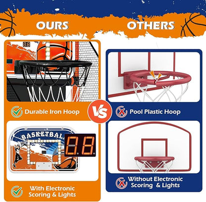 Mini Basketball Arcade Set For Kids