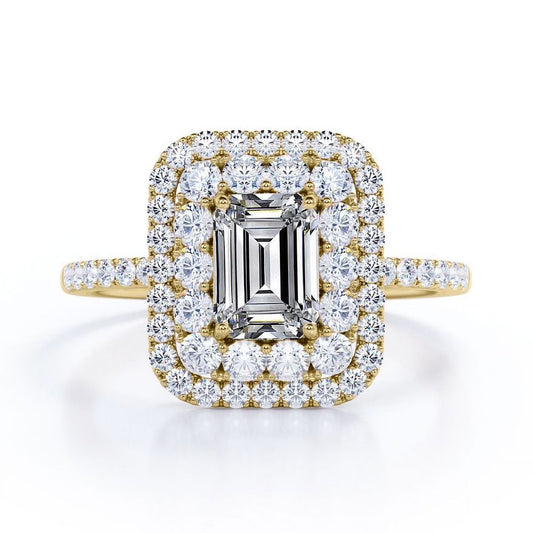 Cluster Engagement Ring