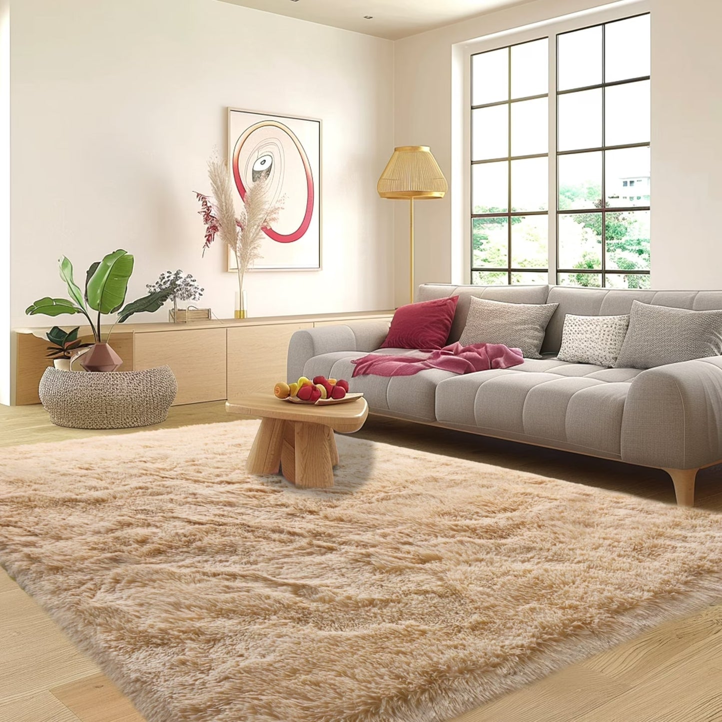 Fluffy, Soft Indoor Rug