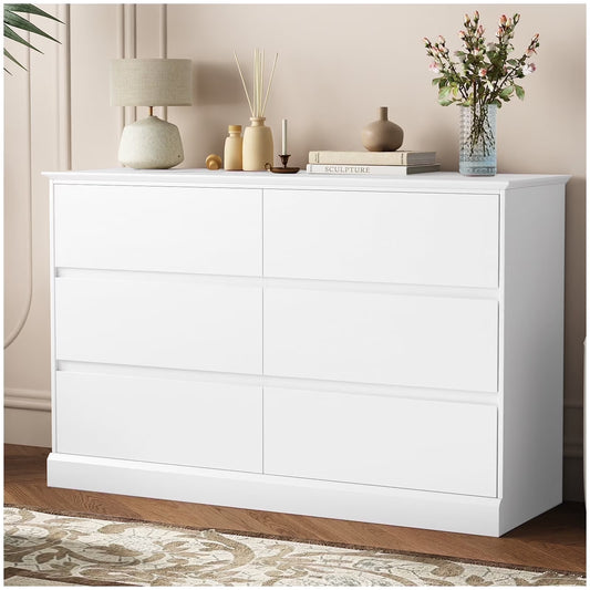 White Dressers Bedroom