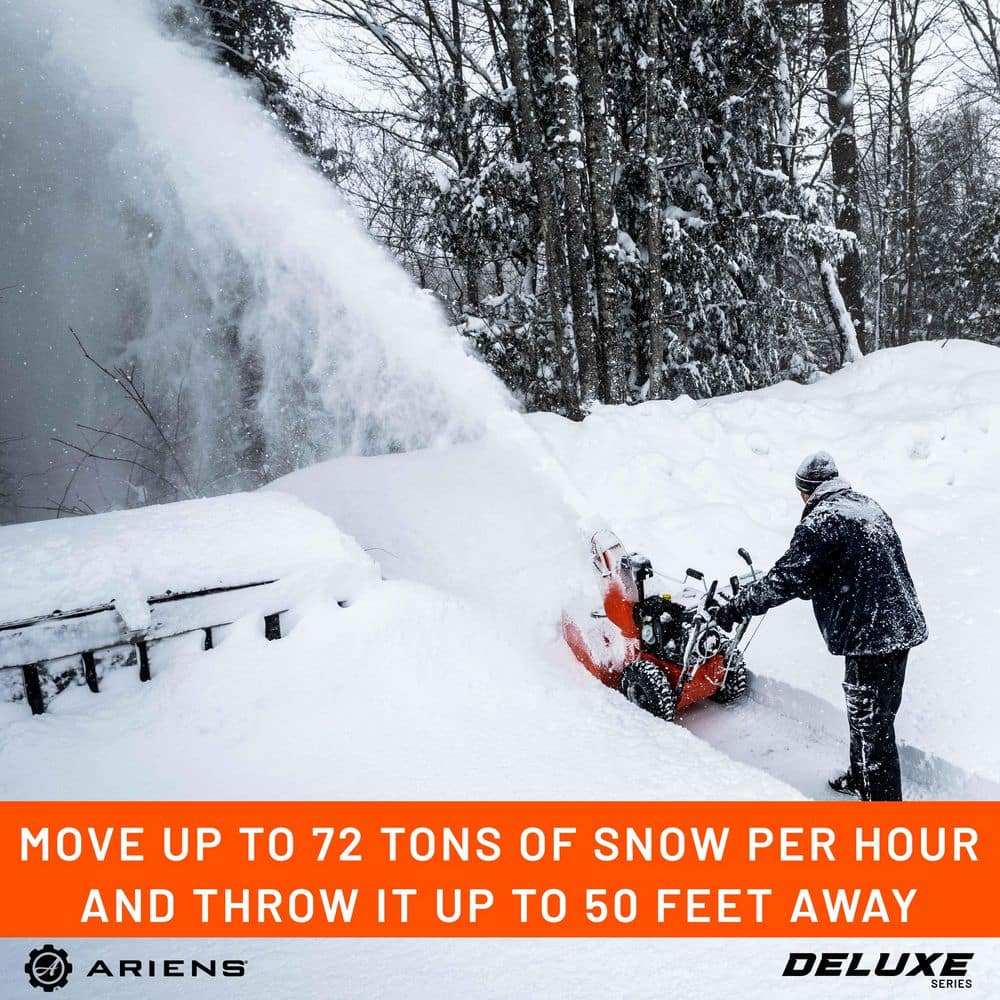Deluxe 28 In. 2-Stage Self-Propelled Gas Snow Blower