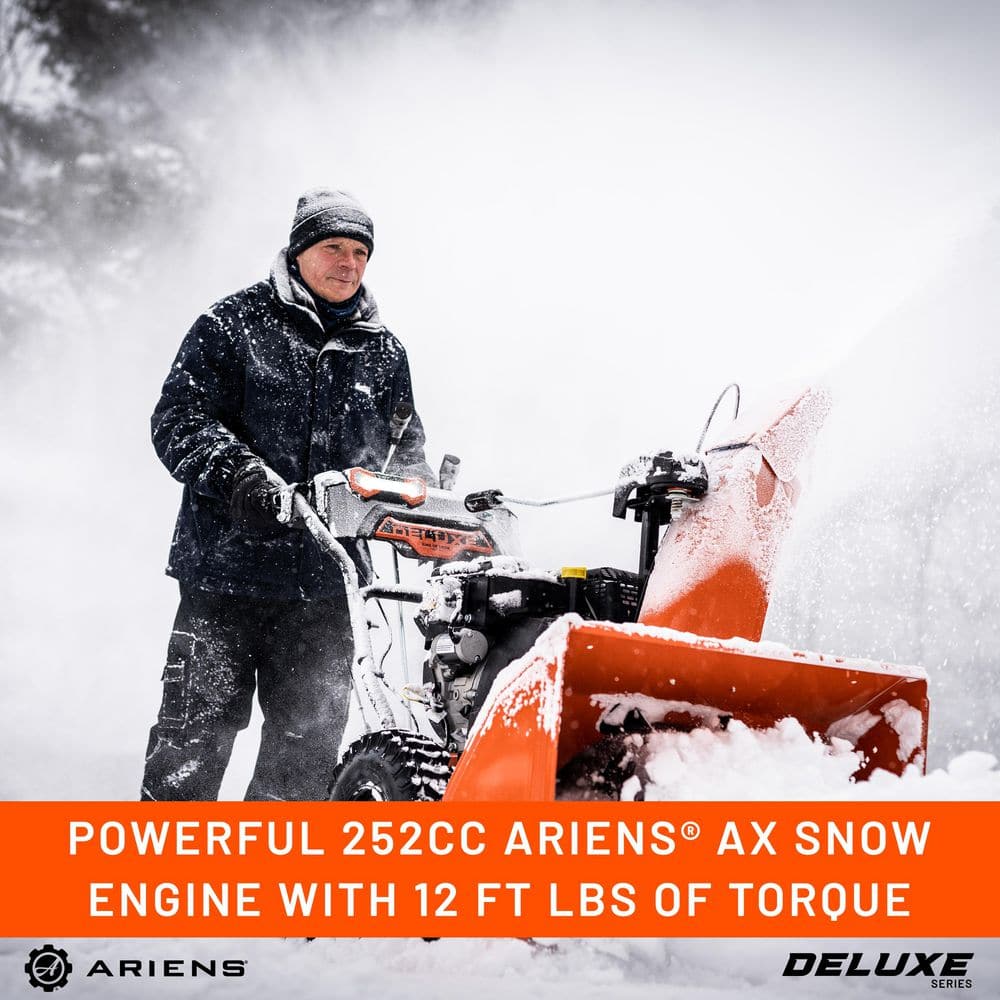 Deluxe 28 In. 2-Stage Self-Propelled Gas Snow Blower