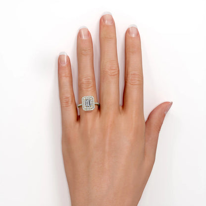Cluster Engagement Ring