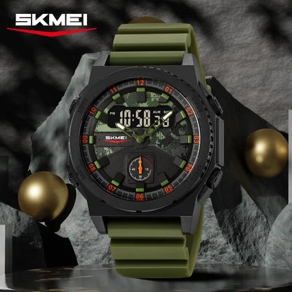2355 Electronic Watch for Man Fashion Sport Digital Wristwatch 3Time Chronograph Outdoor Waterproof Electronic Clock