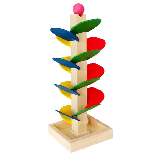 Wooden Ball Drop Toddler Toy, Learning & Developmental Ball Tower, Activity & Educational Toy Preschool Toys & Games