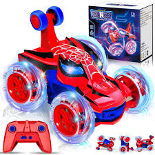 Kids Toys Spider RC Car for Boys 4-7 - Cool Spider Monster Remote Control