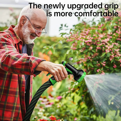 100Ft Expandable Garden Hose Lightweight Flexible Water Hoses Green