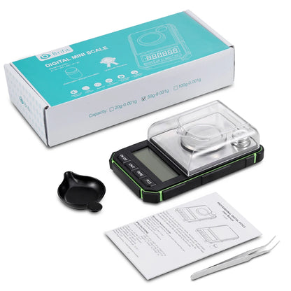 High Precision Professional Electronic Scale 50G/0.001G Digital Gold Jewelry Milligram Scale Mini Electronic Balance Scale