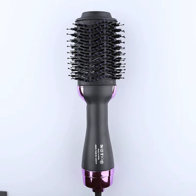 4 in 1 Hot Air Brush Styling Comb One-Step Heating Comb Hair Straightening Brush for Straight Curly Professional Hair Dryers